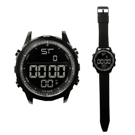 Zegarek Elektroniczny Cyfrowy LCD Seven For 7